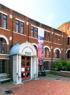 This image shows an artifact exhibit at the Greensboro History Museum, where visitors can explore the city’s cultural heritage through historical displays and interactive exhibits.

