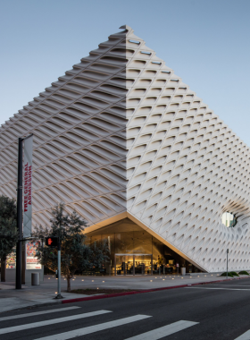  This image shows The Broad Museum’s striking modern architecture and exhibits, including its popular “Infinity Mirrored Room.”

14. Dodger Stadium