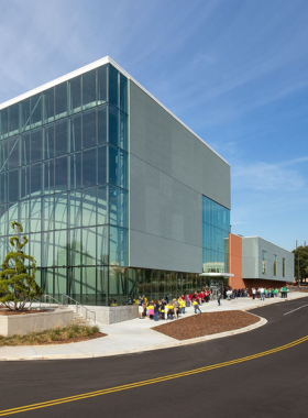 This image shows visitors exploring the South Carolina State Museum. It showcases diverse exhibits on history, science, and art, making it a top destination for learning and cultural experiences in Columbia.