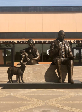 "This image shows the exhibits at Centennial Museum, with a focus on the Chihuahuan Desert’s plant life and wildlife, offering visitors an educational experience about the diverse and resilient desert ecosystem found in the region."