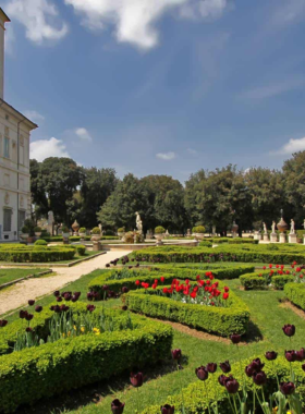 This image shows the Villa Borghese Gardens in Rome, a large public park offering peaceful walks, bike rides, and beautiful views. It’s an ideal spot for relaxation and enjoying nature in the heart of the city.