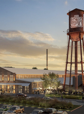 15. The Factory at Franklin This image shows The Factory at Franklin, a restored former factory turned into a cultural hub with shops, restaurants, and live events. Visitors enjoy shopping, dining, and entertainment in this charming space, making it a popular destination just outside Nashville.