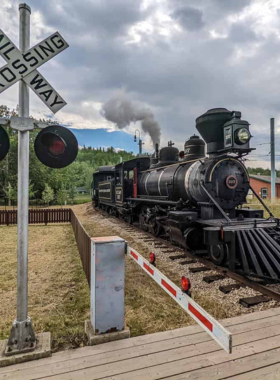 This image shows Fort Edmonton Park, a historical site that offers a glimpse into Alberta’s past. The park features reconstructed buildings, costumed actors, and interactive exhibits that transport visitors back to the 19th century. Visitors can experience life in early Edmonton through hands-on activities, such as taking a ride on a steam train, touring historic homes, or learning about Indigenous culture. It’s a fun and educational experience for visitors of all ages."