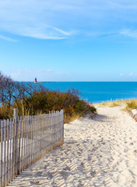 10. Take a Day Trip to Lewes This image shows that Lewes, Delaware, offers a charming, historic small-town experience with cobblestone streets, historic landmarks, and peaceful beaches. Visitors can be seen strolling through the quaint downtown area or enjoying a relaxing day at the beach. The town is known for its rich history and scenic beauty, making it a perfect day trip destination for those visiting Rehoboth Beach.